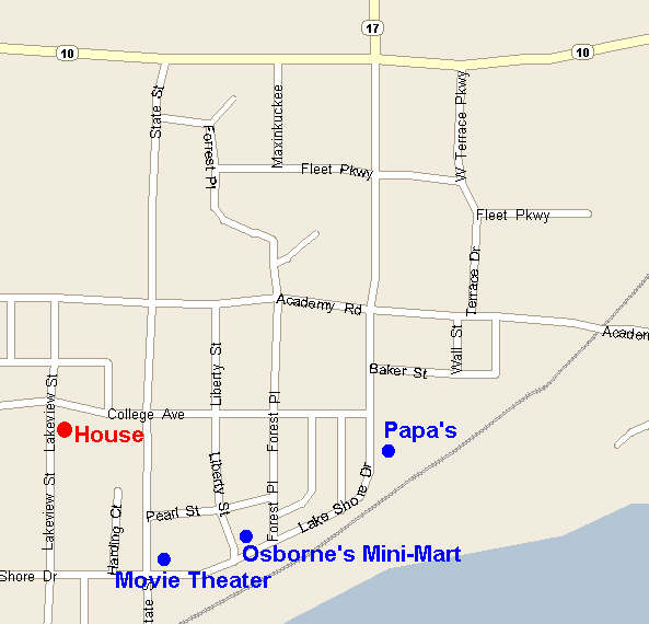 Culver Indiana Map